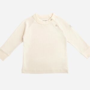 MON CHOU Baby Shirt 12-18 Months Organic Cotton Long Sleeve Crew Neck $30
